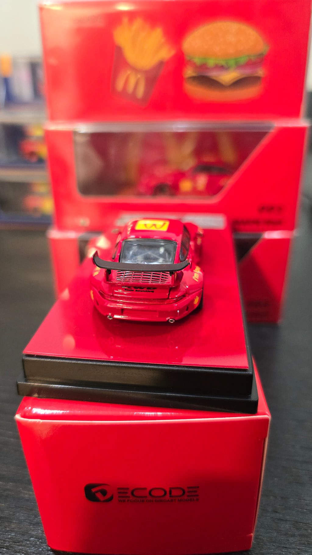 DECODE 1:64 RWB 993 McDonalds Red *Numbered Pieces Only 500*