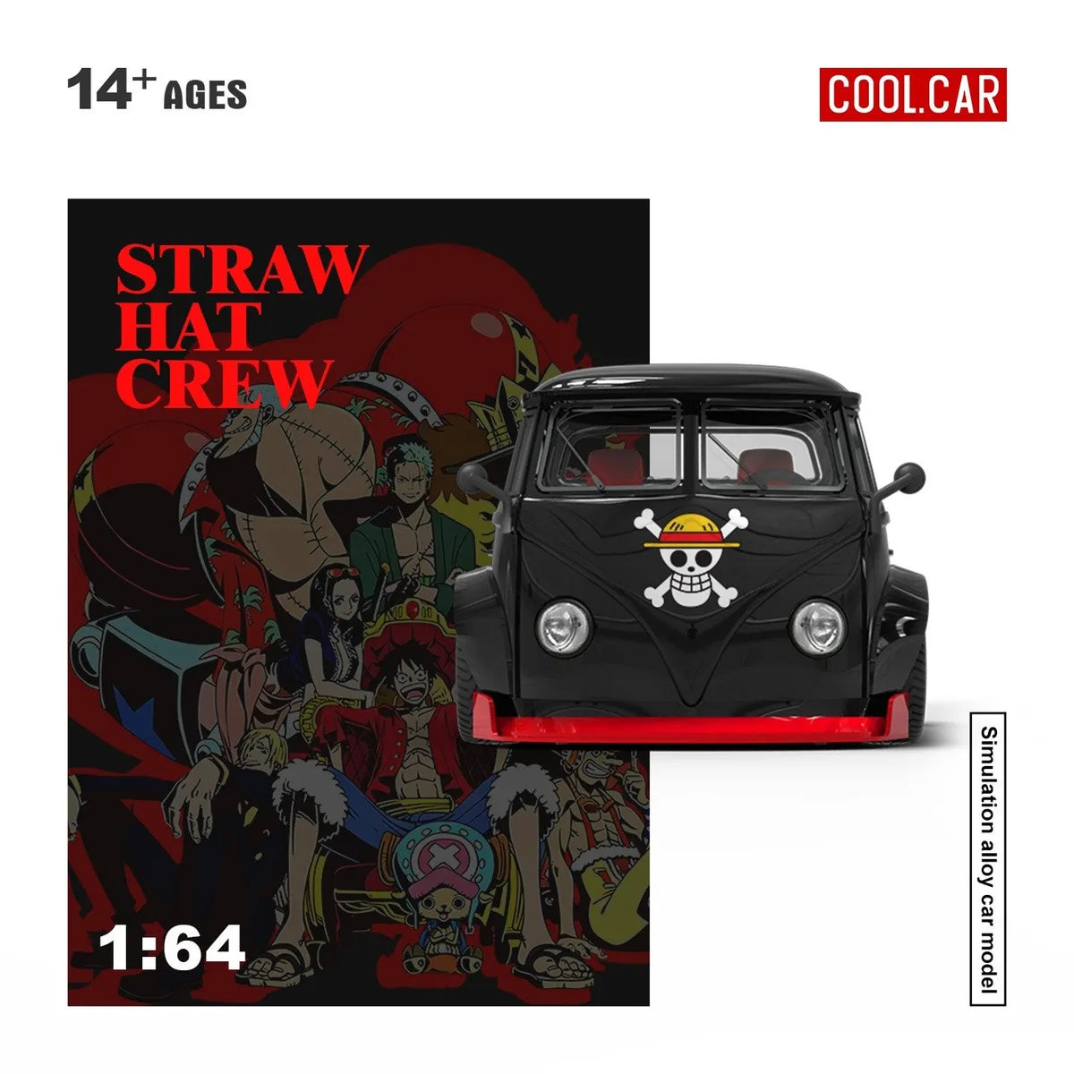 (Coming Soon) COOLCAR 1:64 Volkswagen T1 Pickup Truck - One Piece