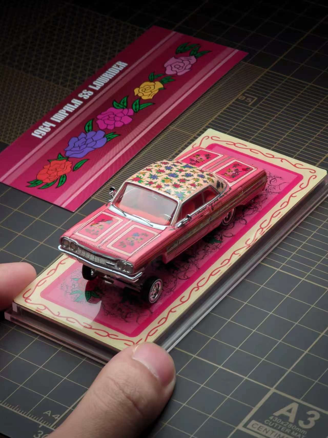 (Pre-Order) 97M 1/64 1964 Chevrolet Impala - Gypsy Rose ** DEADLINE - July 12th, 2026**