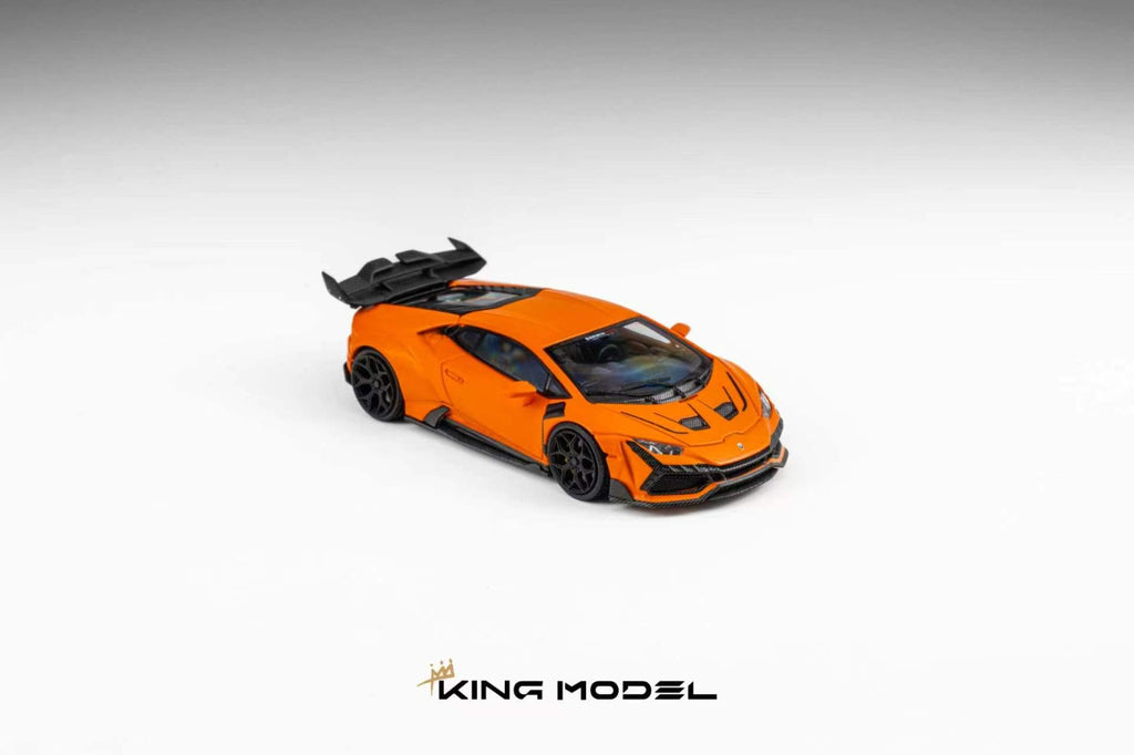 (Coming Soon) KINGMODEL 1/64 DarwinPRO Huracan LILITH Diecast model - Matte Orange