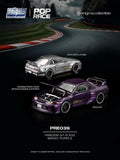 (Coming Soon) POPRACE 1/64 Pandem GT-R R32 MAGIC PURPLE (enigma exclusive edition)
