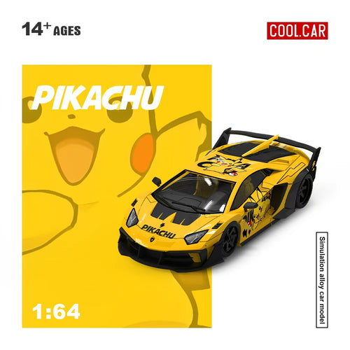 (Coming Soon) COOLCAR 1/64 Lamborghini GTEVO Pikachu