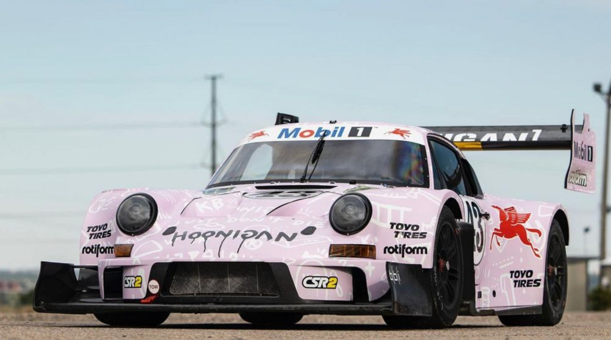 (Pre-order) SPARK HOONIPIGASUS Porsche 911 No.43 - Pikes Peak 2022 | Ken Block 1:64