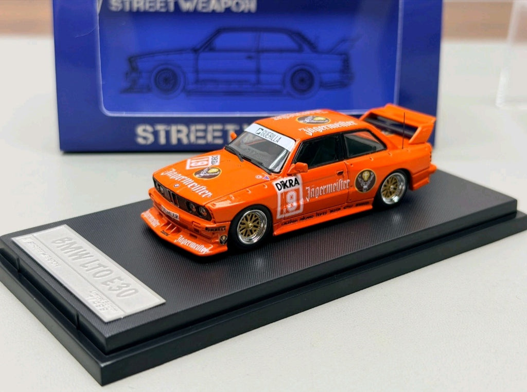 STREET WEAPON "Jägermeister" 1:64 BMW E30 M3 LTO Modified Version