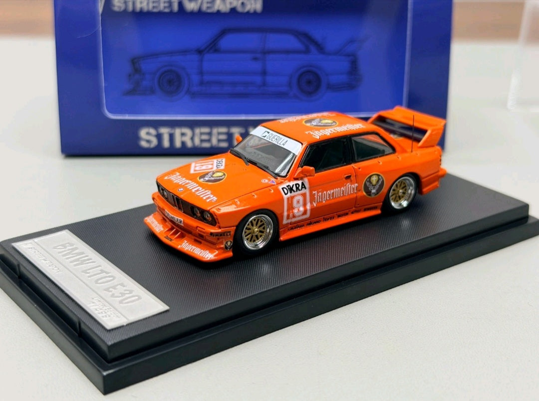 STREET WEAPON "Jägermeister" 1:64 BMW E30 M3 LTO Modified Version