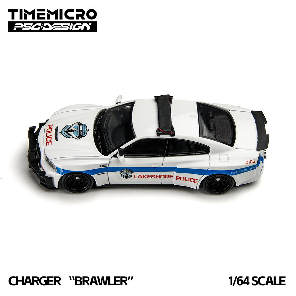 (Coming Soon) TimeMicro × PSC DESIGN 1:64 Dodge CHARGER"BRAWLER”