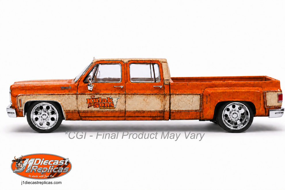 (Coming Soon) J1 DIECAST REPLICAS 1:64 Diecast GMC Crew Cab Dually - Kulak & Sons 6