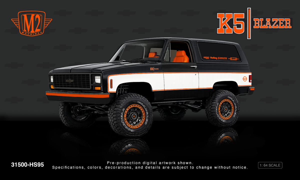 (Coming Soon) M2MACHINES 1:64 1973 Chevrolet K5 Blazer