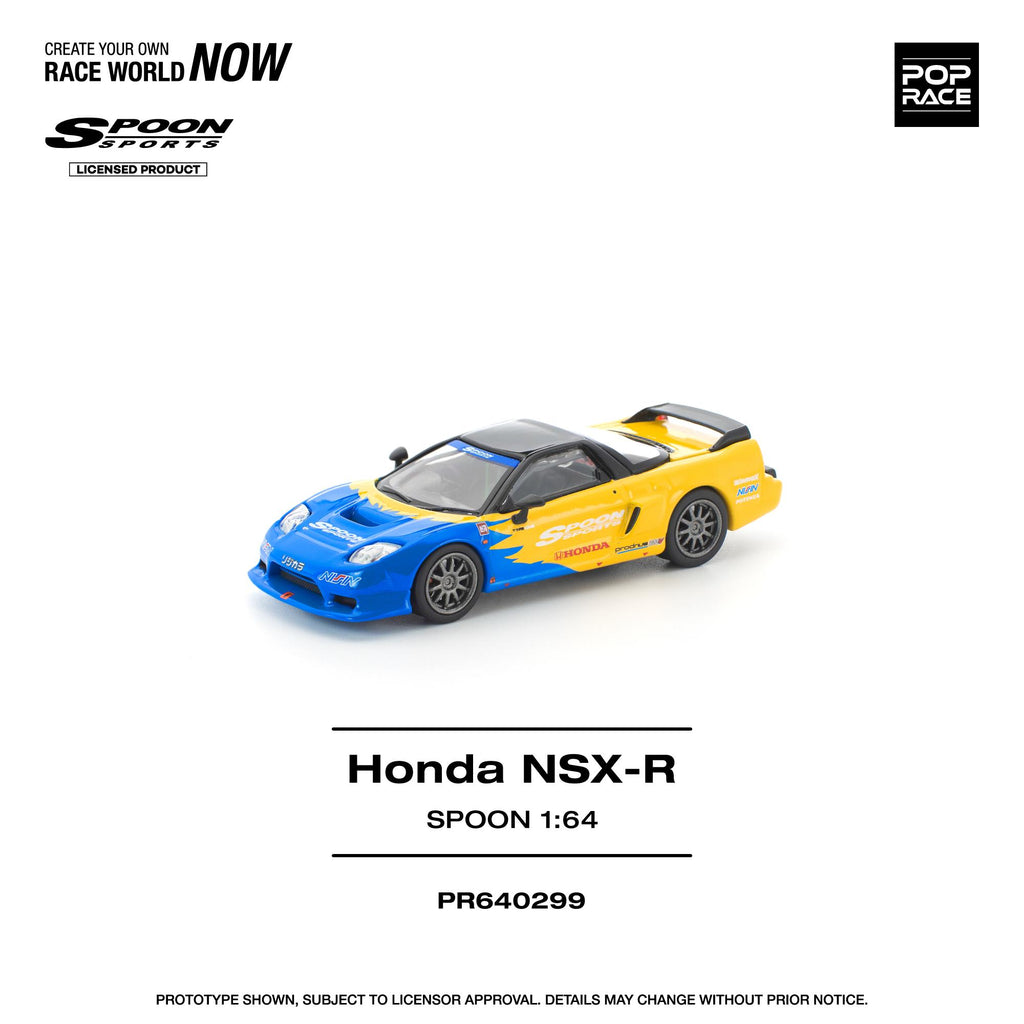(Coming Soon) POPRACE 1/64 HONDA NSX-R SPOON