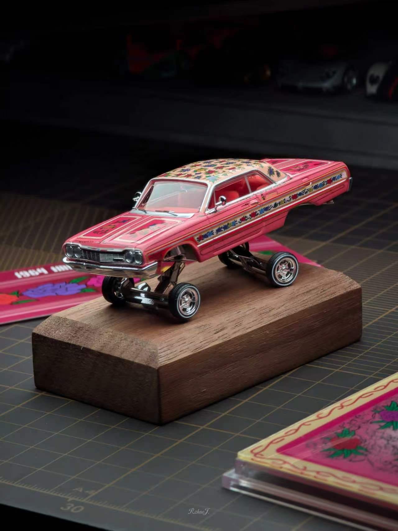 (Pre-Order) 97M 1/64 1964 Chevrolet Impala - Gypsy Rose ** DEADLINE - July 12th, 2026**