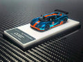 (Coming Soon) MYMODELCOLLECT 1/64 Koenigsegg CCGT Diecast - Chrome Gulf Blue/Orange Edition
