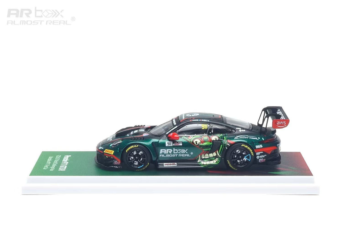 (Coming Soon) ALMOST REAL 1/64 Porsche 911 GT3 R 2026 GT World Challenge Asia Mandalika #911 Test Car