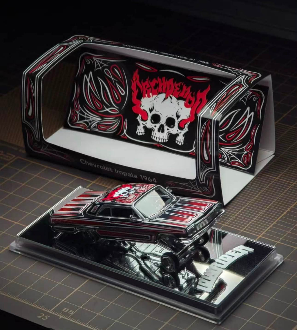 (Coming Soon) 97M 1/64 1964 Chevrolet Impala Special Edition "Day of the Dead"