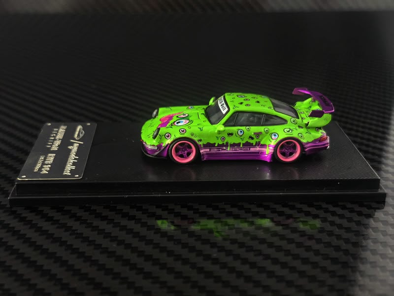 (Coming Soon) MYMODELCOLLECT 1:64 RWB964 GT Wing Diecast Model Boo!nigan