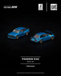 (Coming Soon) POPRACE 1:64 PANDEM E30 BLUE PR640-552