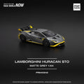 (Coming Soon) POPRACE 1/64 Lamborghini Huracan STO Matte Grey