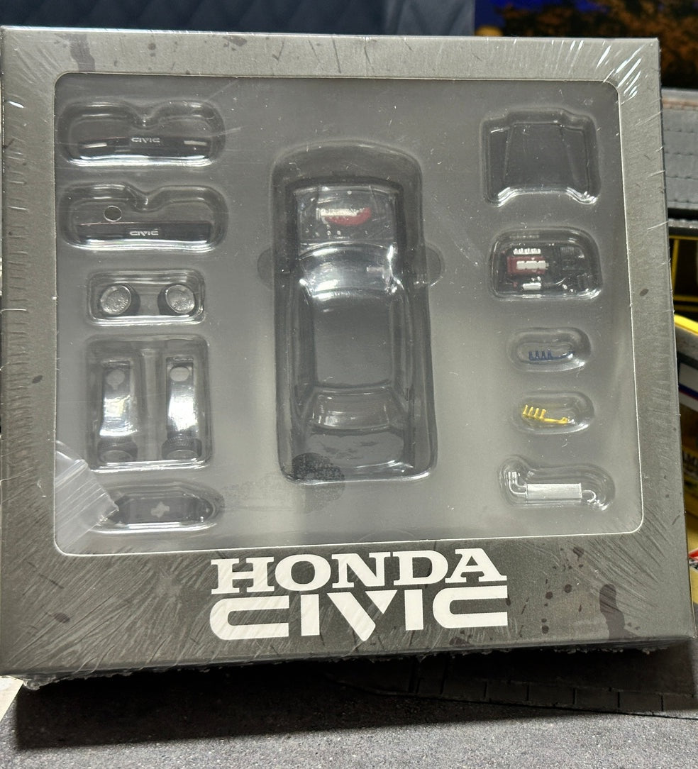 BMC 1/64 Honda Civic EF2 1991 BLACK RHD