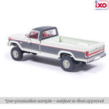(Coming Soon) IXOAMERICA 1:64 1986 Ford F-150 XLT Lariat Long Bed Styleside 4x2 - Combination Tu-Tone Colonial with and Dark Grey Metallic