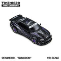 (Coming Soon) TIMEMICRO × PSC DESIGN 1:64 R34 "Tiger Tooth" Black Nightingale