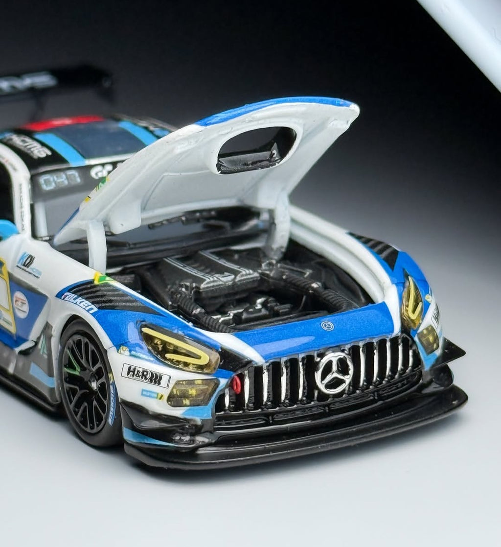 (Coming Soon) KILOWORKS 1/64 AMG GT3 #47 EVO KCMG 2026 Nürburgring 24H Hong Kong Toycar Salon Exclusive