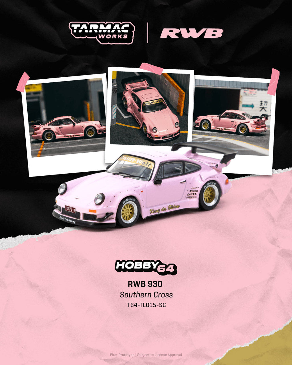 (Coming Soon) TARMACWORKS 1:64 RWB 930 Southern Cross