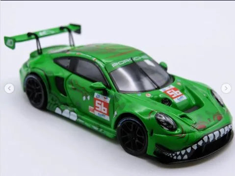 (Coming Soon) STARRACE 1:64 Porsche 911 GT3 T-Rex Green #56