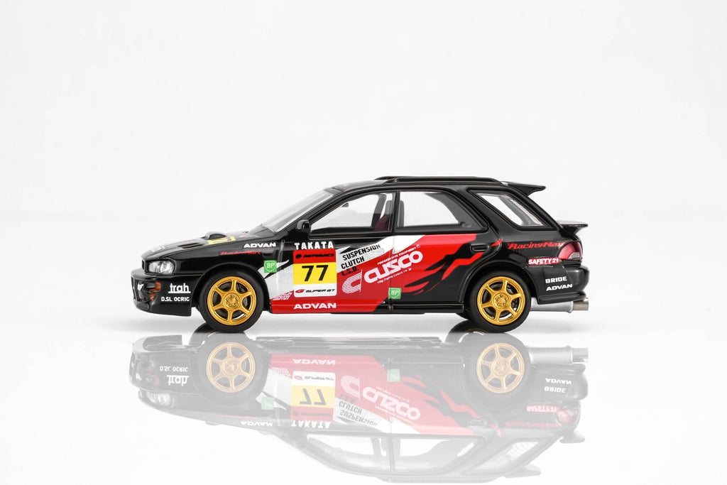 (Coming Soon) MOTORHELIX 1/64 Subaru Impreza Wagon WRX STi Verion VI - CUSCO Livery Black