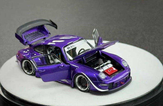 (Pre-Order) PGM 1/64 RWB 993 Luxury Edition - Metallic Purple **LIMITED QUANTITIES ** ETA-JULY