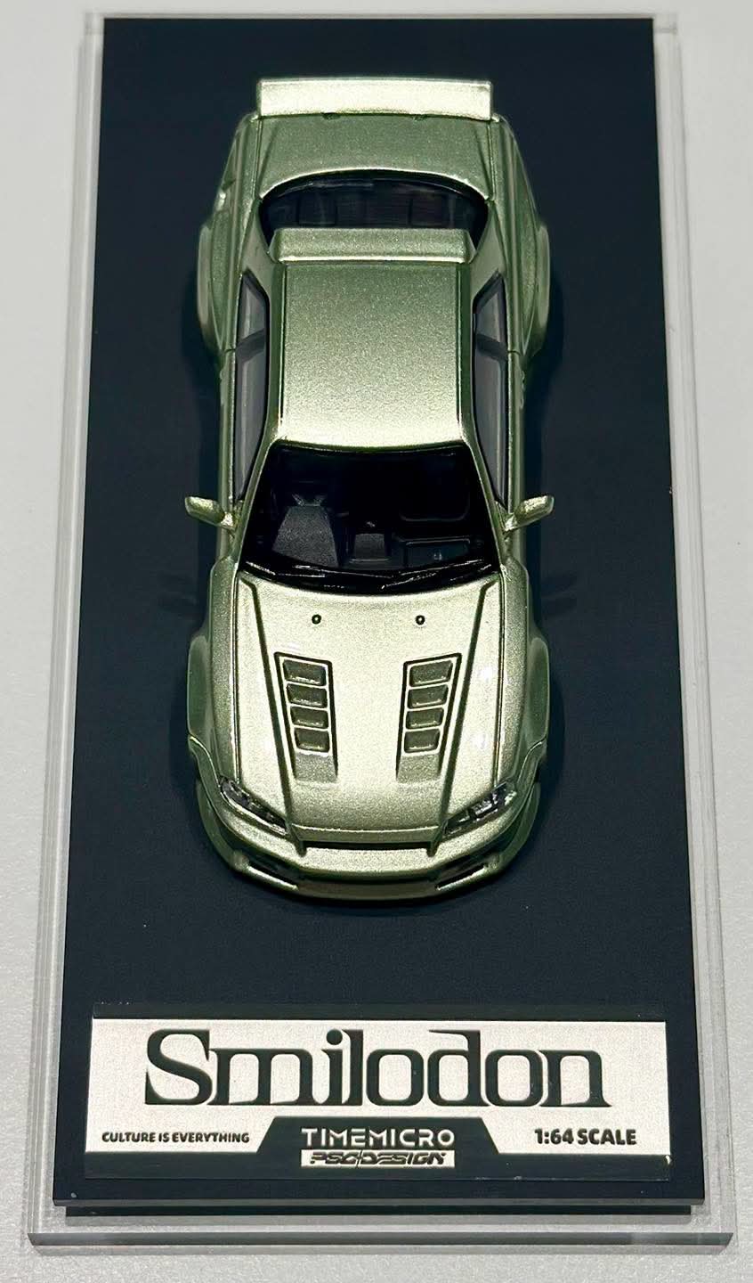 TIMEMICRO × PSC DESIGN  1/64 R34 "Smilodon" Millennium Jade Diecast Model