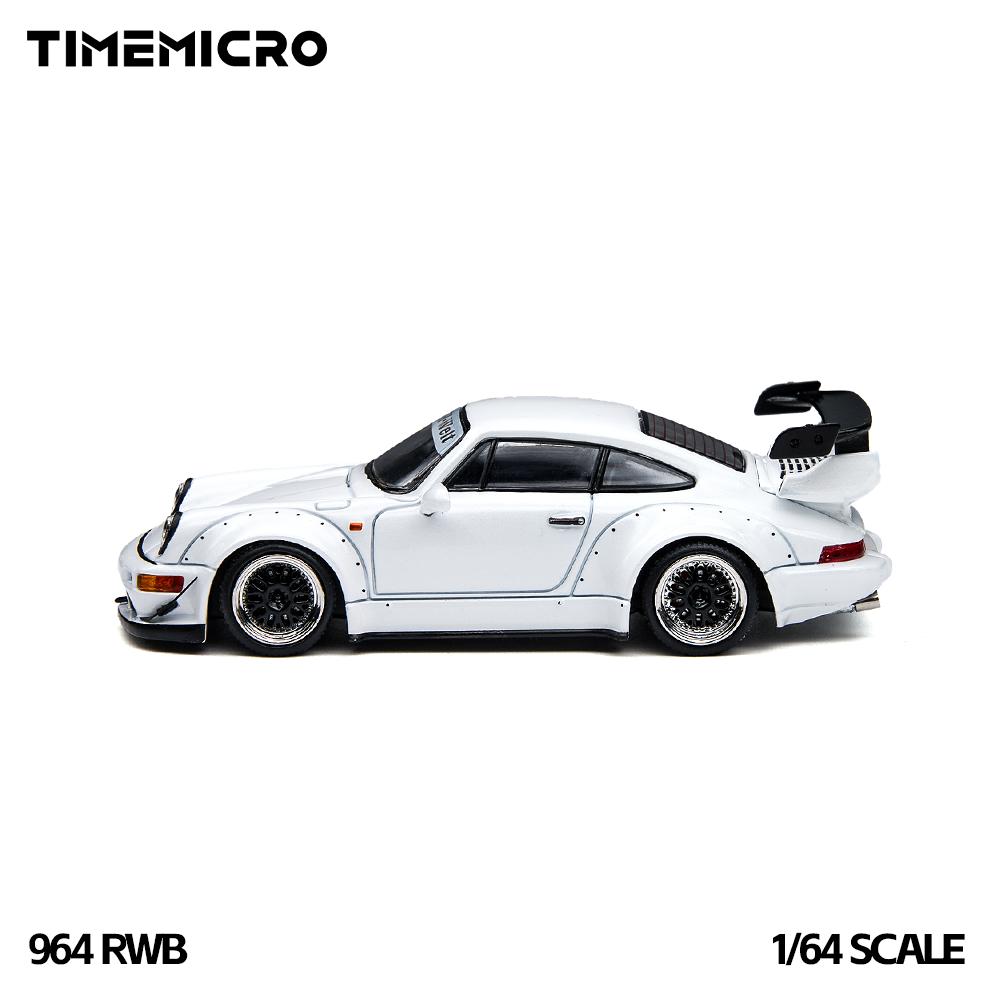(Coming Soon) TIMEMICRO 1:64 RWB 964 White Edition