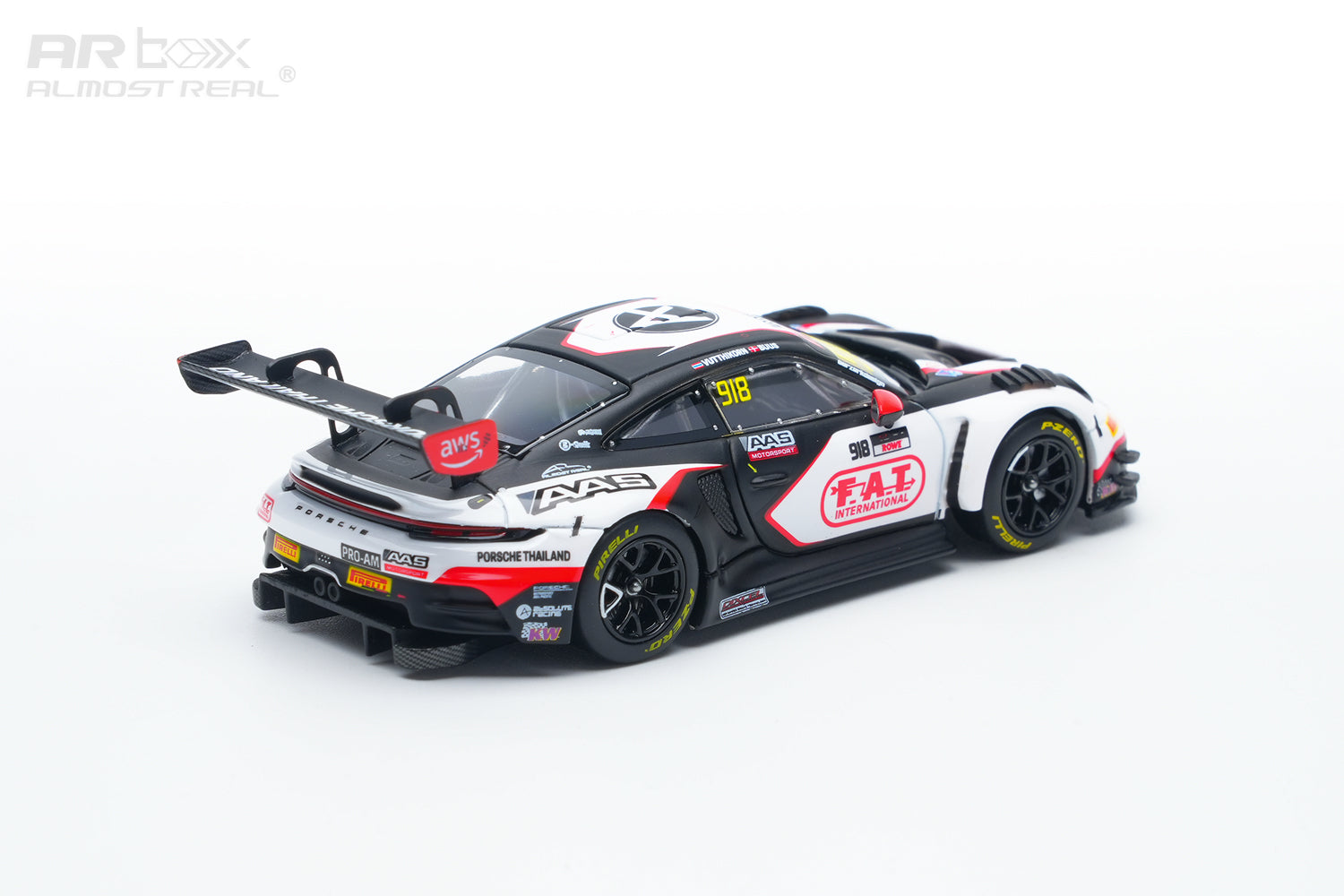(Coming Soon) ALMOSTREAL 1/64 Porsche 911 GT3 R - 2026 GT World Challenge Asia Sepang #918