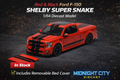 Funny Model 1/64 Ford F150 Super Snake Orange/Black Diecast Model Car