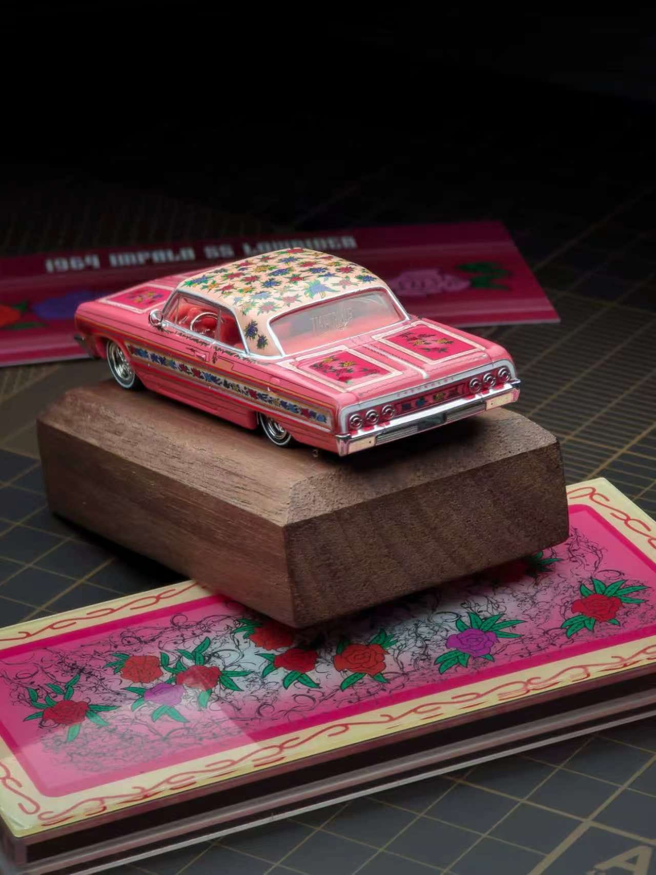(Pre-Order) 97M 1/64 1964 Chevrolet Impala - Gypsy Rose ** DEADLINE - July 12th, 2026**