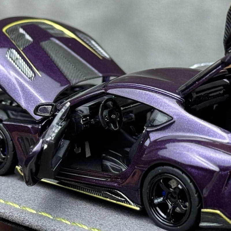 (Coming Soon) TOPART 1/64 Toyota Official Authorization Supra A90 (Darwin Pro Widebody Version) - Purple