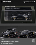 (Coming Soon) IGNITIONMODEL 1/64 PANDEM R35 GT-R Black Metallic