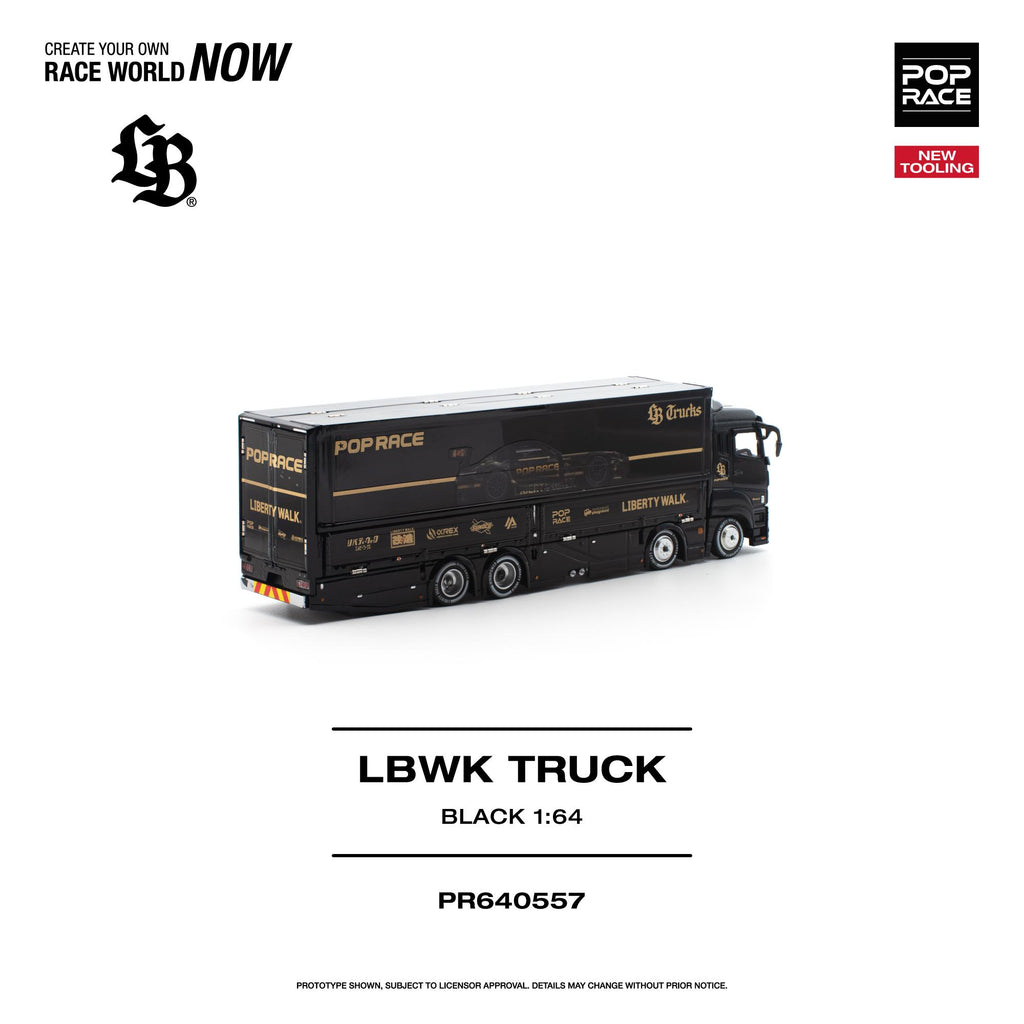 (Pre-Order) POPRACE 1:64 3-Piece Set LBWK AMG/HAULER/FIGURES **DEADLINE JULY 31st,2026**