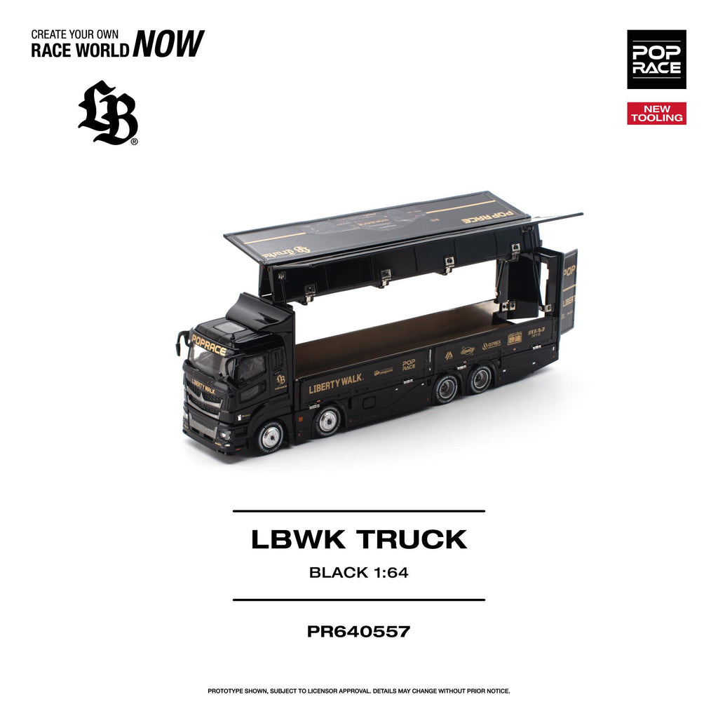 (Pre-Order) POPRACE 1:64 3-Piece Set LBWK AMG/HAULER/FIGURES **DEADLINE JULY 31st,2026**