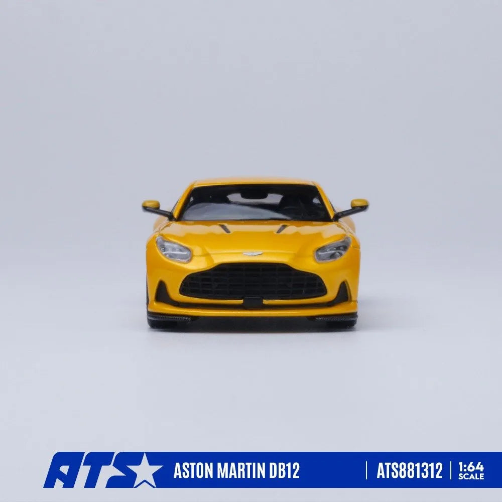 (Coming Soon) ATS 1:64 Aston Martin DB12 Metal Yellow
