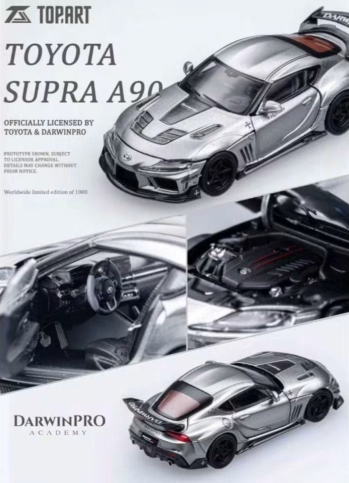 (Coming Soon) TOPART 1:64 DarwinPro 66G WBK Supra A90 APA Expo Exclusive **LIMITED TO 1000pcs**