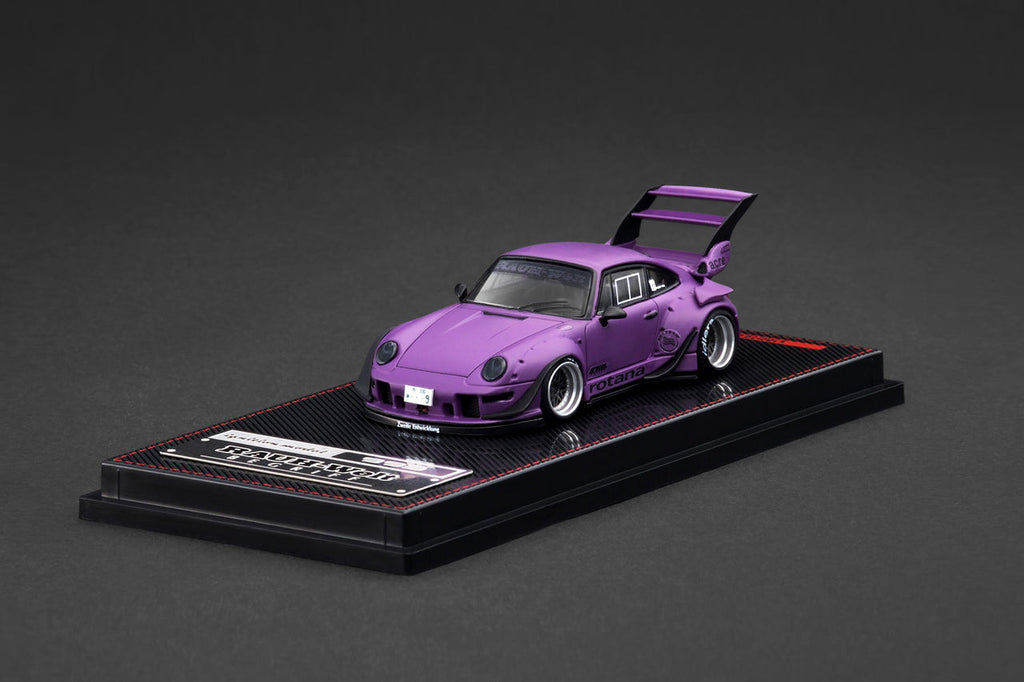 (Coming Soon) IGNITIONMODEL 1:64 Porsche RWB 993 Matte Purple