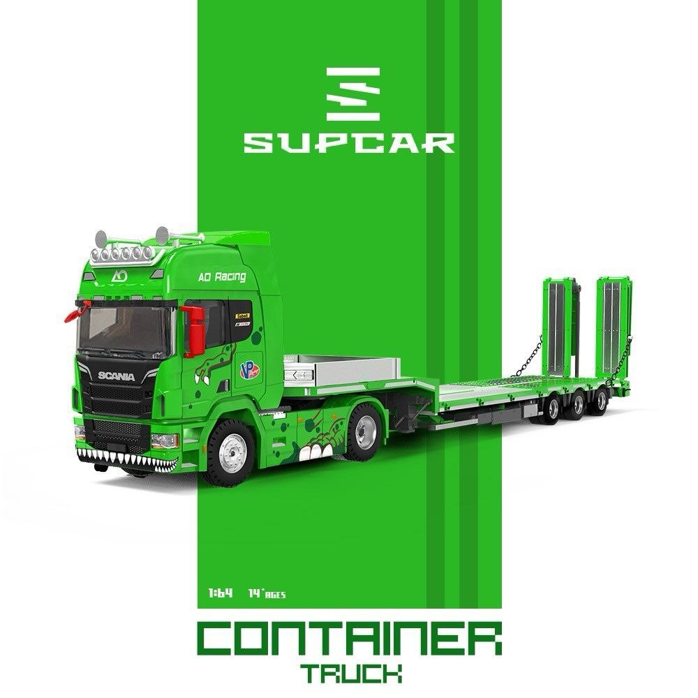 (Pre-Order) SUPCAR "Rexy" Scania S730 V8 Flatbed Transporter ** DEADLINE July 6, 2026**