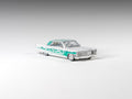 (Coming Soon) 97M 1:64 1964 Cadillac Coupe Deville Low Rider Pearl White with Flame Pattern