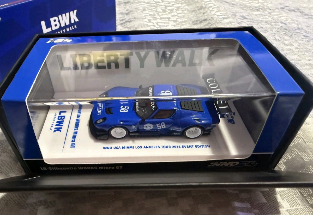INNO64 Miura GT | 2026 Miami Dinner Liberty Walk Promo Model