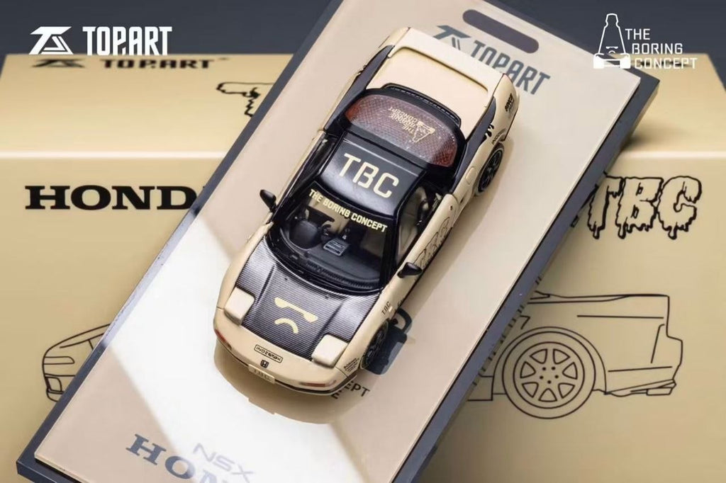 (Coming Soon) TOPART x The Boring Concept 1:64 Honda NSX NA1 APA Expo Exclusive **LIMITED TO 1500pcs**