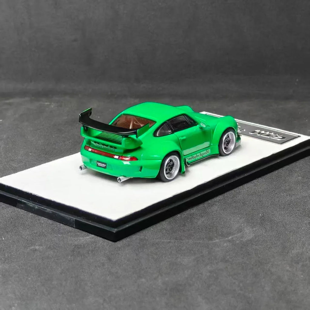 (Coming Soon) GTM 1:64 Porsche RWB 993 Green