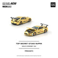 (Coming Soon) POPRACE 1/64 TOP SECRET GT300 Supra - Gold Chrome
