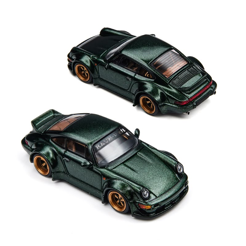 (Coming Soon) TIMEMICRO 1:64 RWB 964 - Green Edition