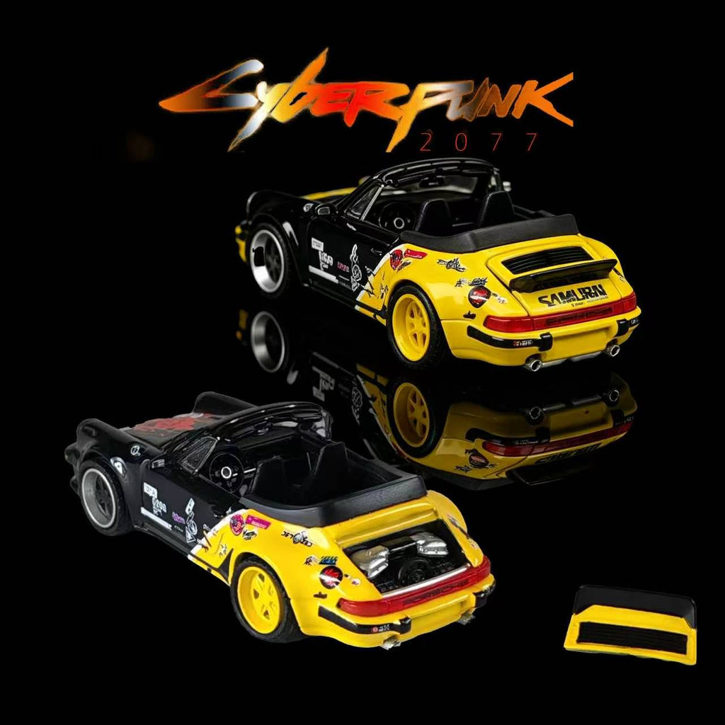(Pre-Order) RHINOMODEL 1:64 Porsche 911 Turbo Cabriolet (930) Diecast Model **DEADLINE: June 25th, 2026**