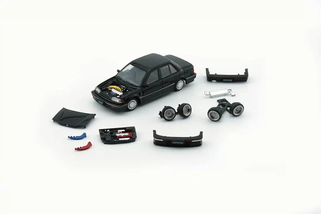 BMC 1/64 Honda Civic EF2 1991 BLACK RHD