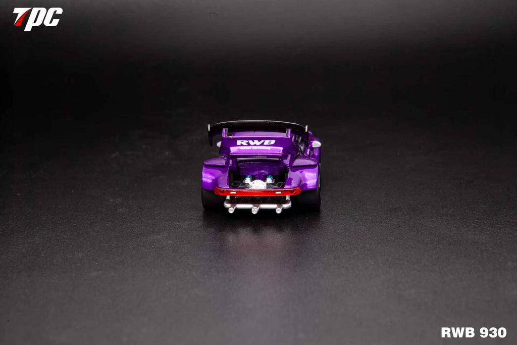 (Coming Soon) FG x TPC Customized 1/64 RWB930 Fully Open Diecast Model - Violet Purple